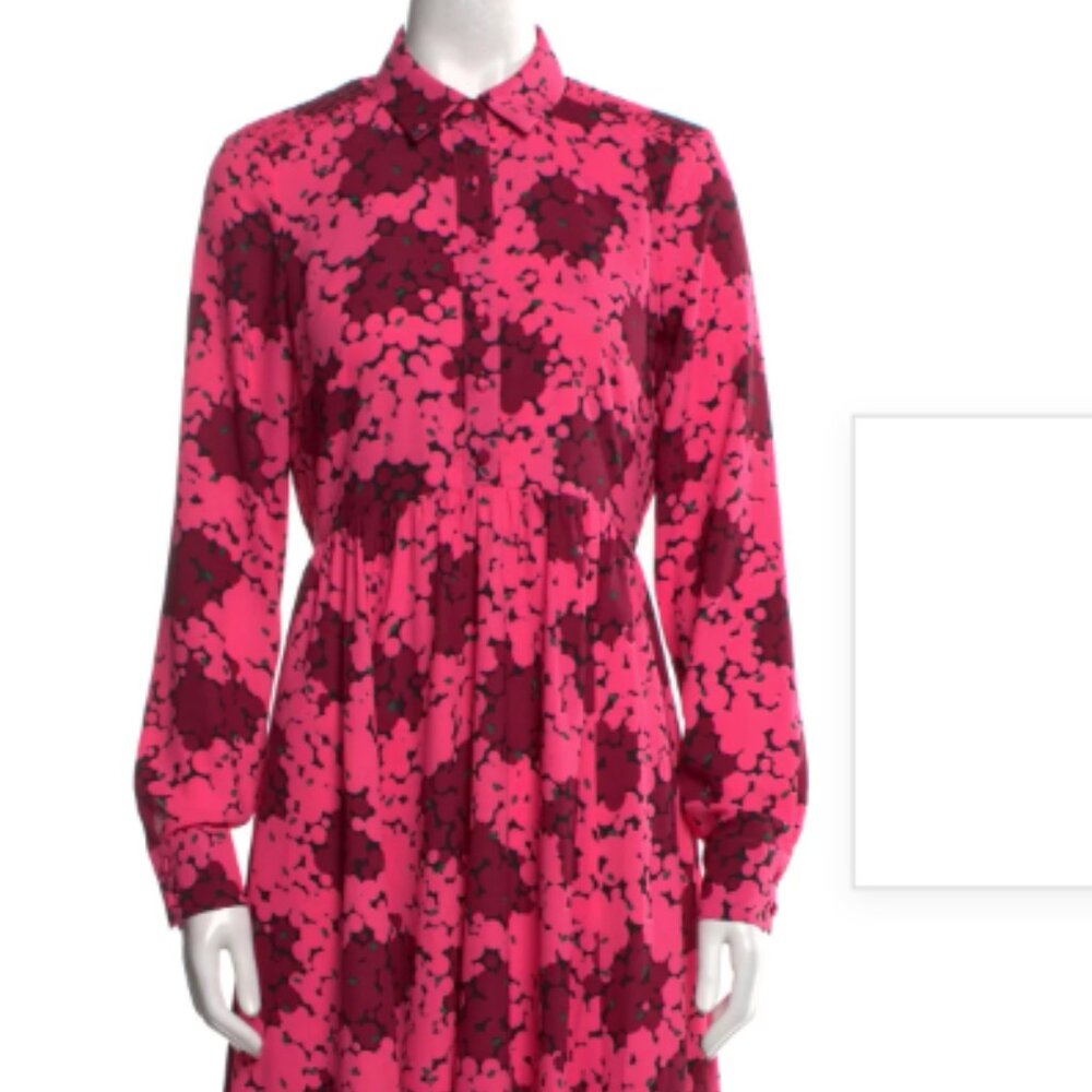 Kate Spade New York Floral Print Knee-Length Dress